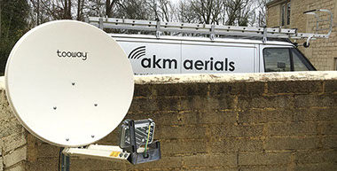 satellite broadband Corsham